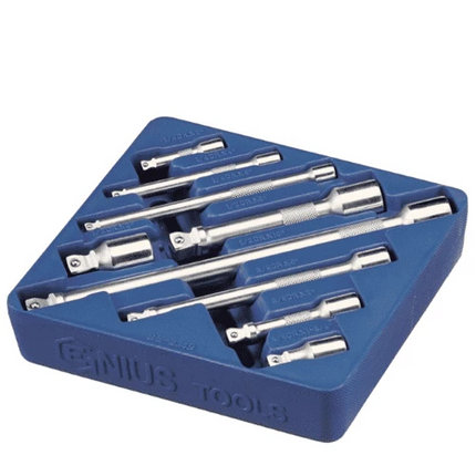 [GENIUS TOOLS] 9 Piece Wobble Extension Bar Set  BE-2349 | 200-6798
