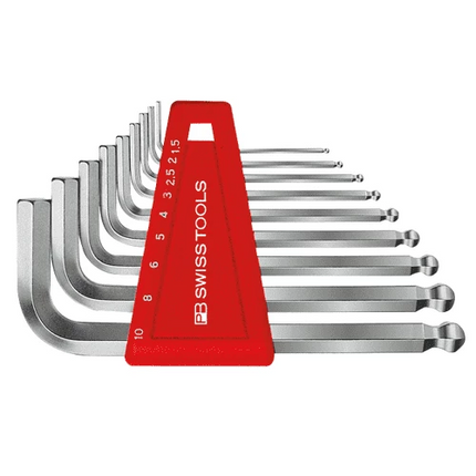 [PB SWISS TOOLS] PB 212 H CN, Ball point hex key L-wrench sets for hexagon socket screws