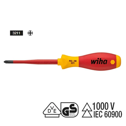 [WIHA] Screwdriver SoftFinish® electric slimFix   Phillips , 3211