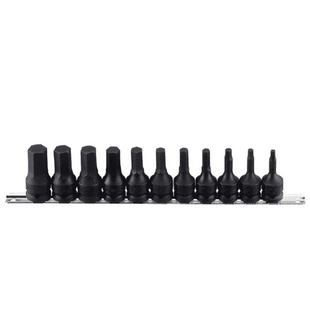 [GENIUS TOOLS] 11 Piece 1/2″ Dr. Metric Hex Head Driver Set TH-411M | 201-2081