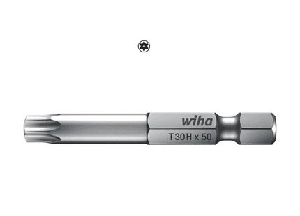 [WIHA] Professional bit, 50 mm-90 mm  TORX® Tamper Resistant (with hole) 1/4",7045 Z TR [5EA]