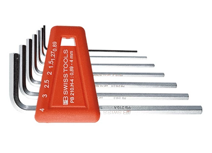 [PB SWISS TOOLS] PB 210 H CN  Hex key set L-wrenches for hexagon socket screws