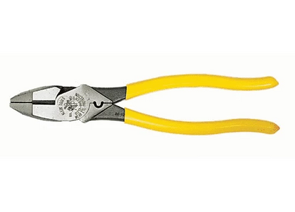 [KLEIN] Side-Cutting Pliers Connector Crimping, 9-Inch (D213-9NE-CR) | 218-0027