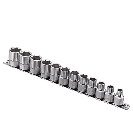 [GENIUS TOOLS] 12 Piece 3/8″ Dr. Metric Hand Socket Set GS-312M | 200-7779