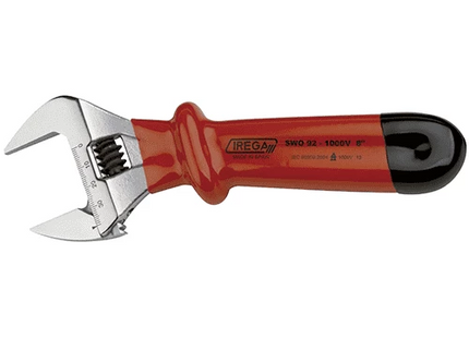 [IREGA] Super Wide Opening 1000V Insulated Adjustable Wrenches | SWO 92 - 1000V