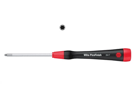 [WIHA] Fine screwdriver PicoFinish   Ball end hex 264P