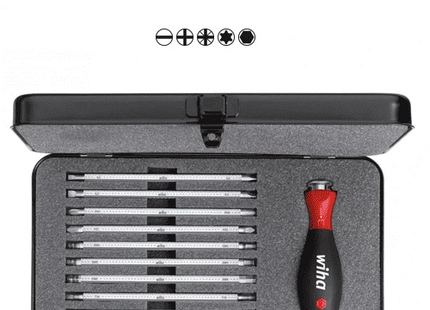 [WIHA] Screwdriver with interchangeable blade set SYSTEM 6   assorted 11-pcs. 281 B11 | 210-7194