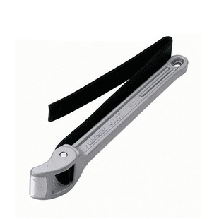 [SUPER TOOL] BELT WRENCH-Aluminum Alloy Body (Non-scratching Type)