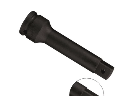 [GENIUS TOOLS] 3/4" Dr. Impact Extension Bars Cr-Mo w/Pin Hole