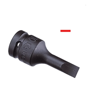 [GENIUS TOOLS] 3/8" Dr. Slotted Head Drivers