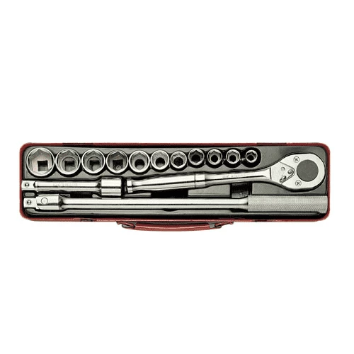 1/2 inch Socket Sets 16 pieces (6 point , 12 Point)