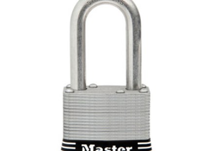 MASTER LOCK Model No. 1SSKADLF  1-3/4in (44mm) Wide Laminated Stainless Steel Pin Tumbler Padlock with 1-1/2in (38mm) Shackle