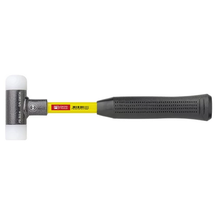 PB SWISS TOOLS Dead blow mallets with plastic heads, with a special fiber glass handle PB 303