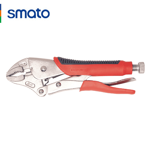 [SMATO] Curved Jaw Locking Pliers With Soft Grip