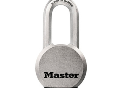 MASTER LOCK Model No. M930XDLH  2-1/2in (64mm) Wide Magnum® Solid Steel Body Padlock with 2in (51mm) Shackle