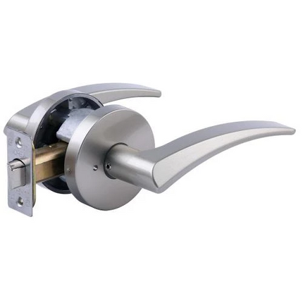 JUNGHWA Tubular Lever Button Lock Door Handles 1000 FEELING GR