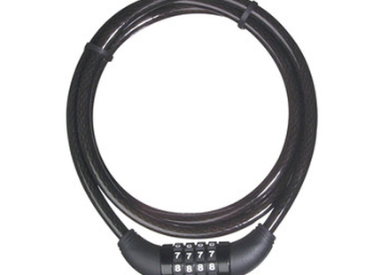 MASTER LOCK Model No. 8119DPF  5ft (1.5m) Long x 3/8in (10mm) Diameter Set Your Own Combination Cable Lock