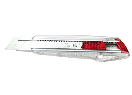 NT CUTTER Breakaway-Blade Utility Knives, Transparent L "iL-500RP"