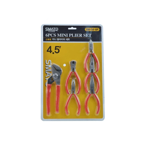 [SMATO] Mini Pliers Set 6 Pieces | 100-0502