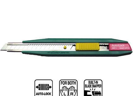 NT CUTTER Breakaway-Blade Utility Knives Vivid Wide A Green "AR-1P(G)"