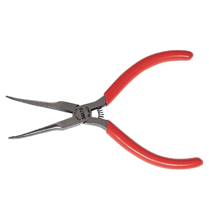 [SMATO] Mini Needle-Nose Plier | Bent Jaws (100-0487)