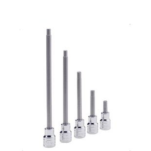 [GENIUS TOOLS] 1/2" Dr. Metric Hex Bit Sockets-55mmL