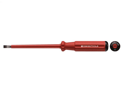 [PB SWISS TOOLS] PB 5100, ElectroTools: Insulated screwdrivers for slotted screws