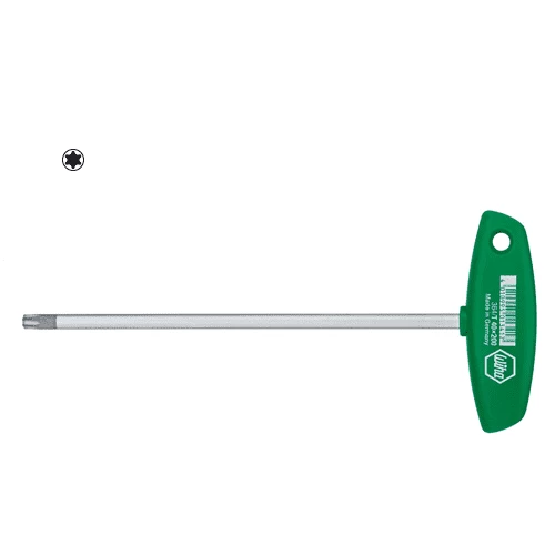 [WIHA] L-key with T-handle   TORX® matt chrome-plated  364