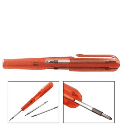 [PB SWISS TOOLS] PB 169,  Insider Mini: Screwdriver with 3 interchangeable blades