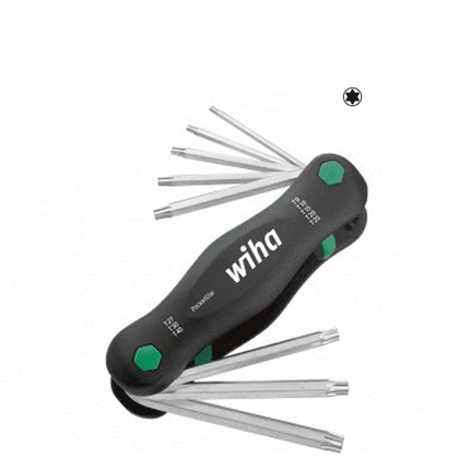 wiha Folding Star Key Set SB363P8