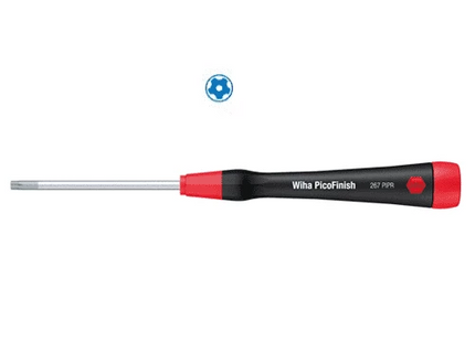 [WIHA] Fine screwdriver PicoFinish TORX® Tamper Resistant (with hole) 267IPR