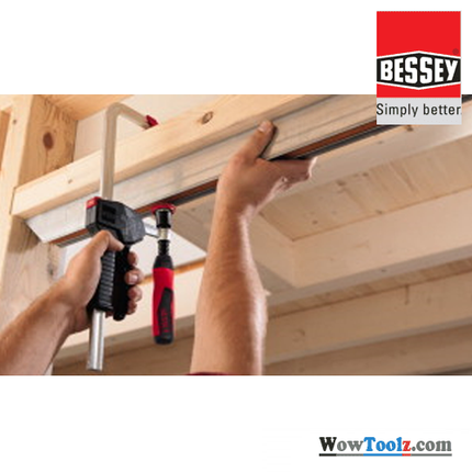 [BESSEY] One-handed clamp EHZ with 2-component handle