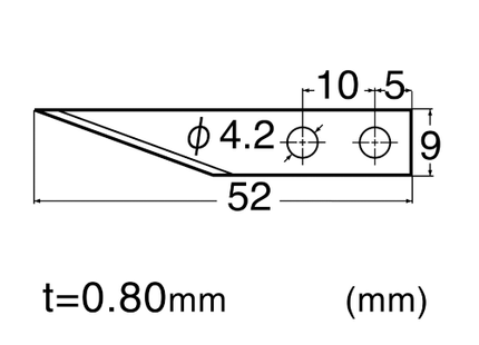 NT CUTTER  Spare blade Trimming /6 blades "BM-1P"