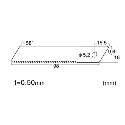 NT CUTTER Plastic Cutter M-500／M-500P