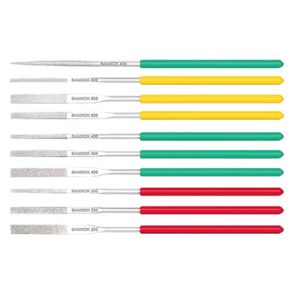 [SAMICK THK] Taper Precision Diamond Files Set TP10 (10PCS)