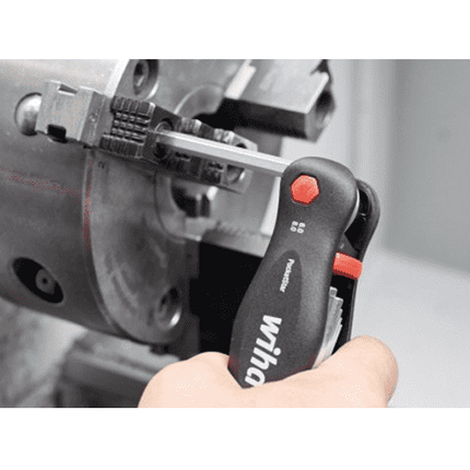 Wiha Multitool Mini PocketStar Slotted, Phillips internal hexagon, 8-pcs SB 351 PM8X