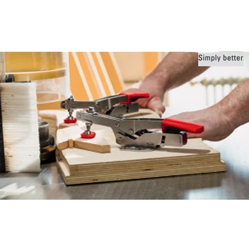 [BESSEY] Horizontal toggle clamp with open arm and horizontal base plate STC-HH