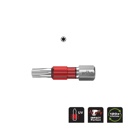 [WIHA] TY bit set 29 mm  TORX® , 5-pcs. in box, 1/4" ,7015 [5EA]