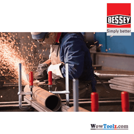 [BESSEY] Original BESSEY all-steel screw clamp GZ with tried-and-tested wooden handle