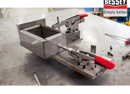 BESSEY Push/pull clamp with horizontal base plate STC-IHH