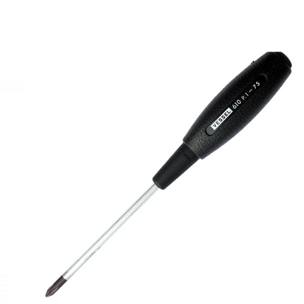 VESSEL Cushion Grip Screwdriver (Thin Shank Type) No.610