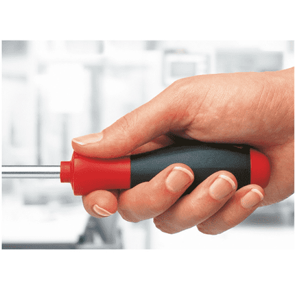 [WIHA] Screwdriver SoftFinish®  Slotted with round blade 302