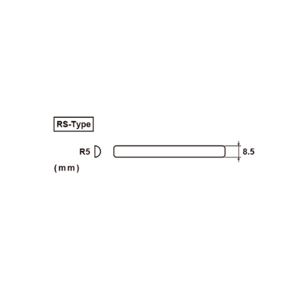 NT CUTTER  Dresser RS with Round Medium Grit "RS-310P"