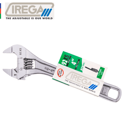 IREGA Xtra Slim Jaws Adjustable Wrench 92XS