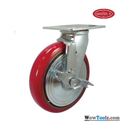 DAESIN Heavy-Duty Casters DS 4080 PUI   8"