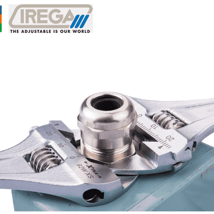 IREGA Xtra Slim Jaws Adjustable Wrench 92XS
