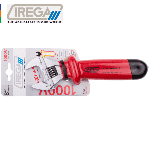 IREGA 1000V Insulated Adjustable Wrenches | 92W-1000V
