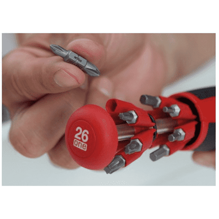 [WIHA] Screwdriver with bit magazine LiftUp 26one® SB 3803 04 020 | 210-7608