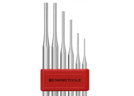 [PB SWISS TOOLS] PB 750.B CN Set of parallel pin punches, octagonal, in a handy plastic holder