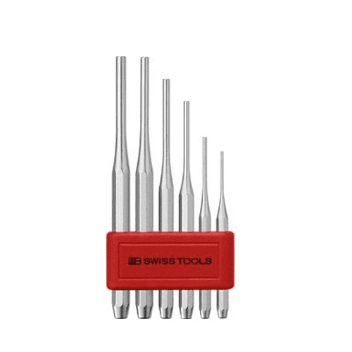 [PB SWISS TOOLS] PB 750.B CN Set of parallel pin punches, octagonal, in a handy plastic holder